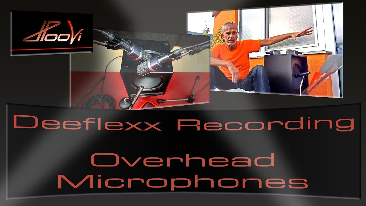 Deeflexx Recording mit Overhead Mics #deeflexxrecording