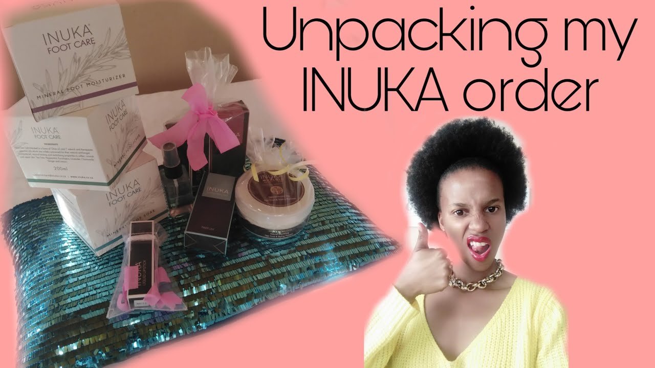 Unpacking my INUKA order |Hair growth oil, skin clearing oil, Miracle oil, lipstick| INUKA Fragrance