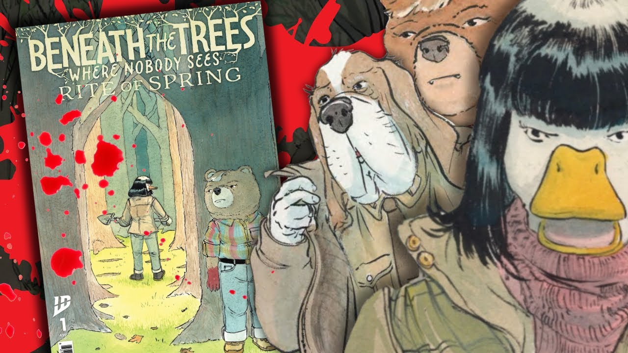 Убийство, тайна и атмосфера 90-х: Обзор Beneath the Trees: Rite of Spring #1!