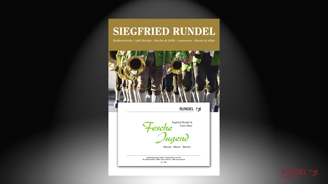 Fesche Jugend | Marsch von Siegfried Rundel und Franz Watz