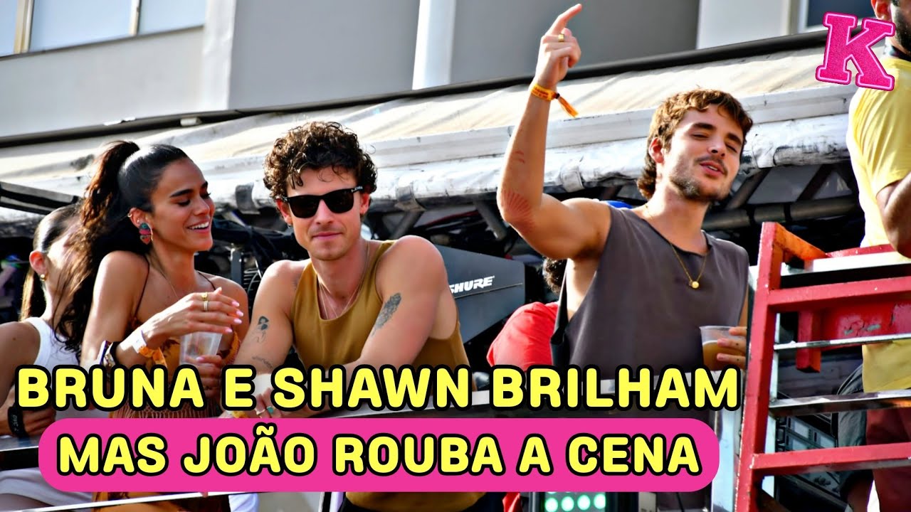Bruna Marquezine e Shawn brilham, mas João rouba a cena! #brunamarquezine #shawnmendes