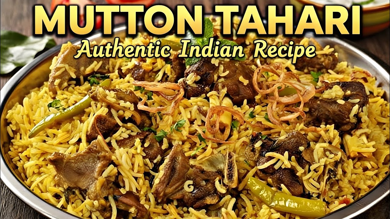 मटन तहरी कैसे बनाएं || Femous mutton tahari || Cooking videos..