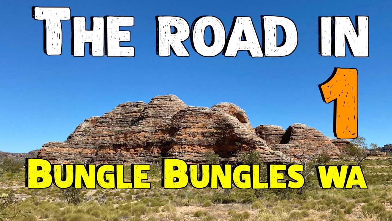 1 Bungle Bungles WA   the road in