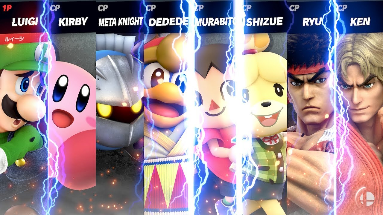 Super Smash Bros Ultimate 8 player smash match 2