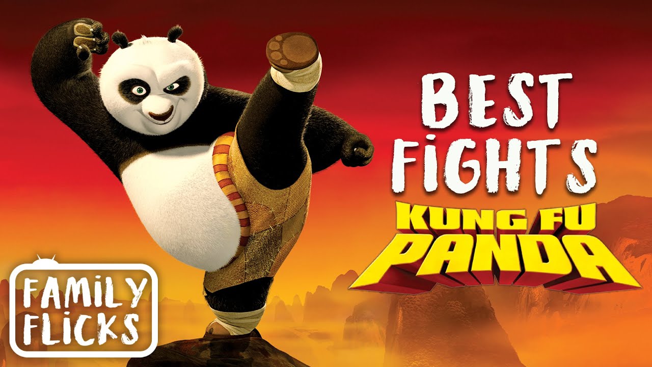 The Ultimate Animal Action Scenes From Kung Fu Panda | Family Flicks