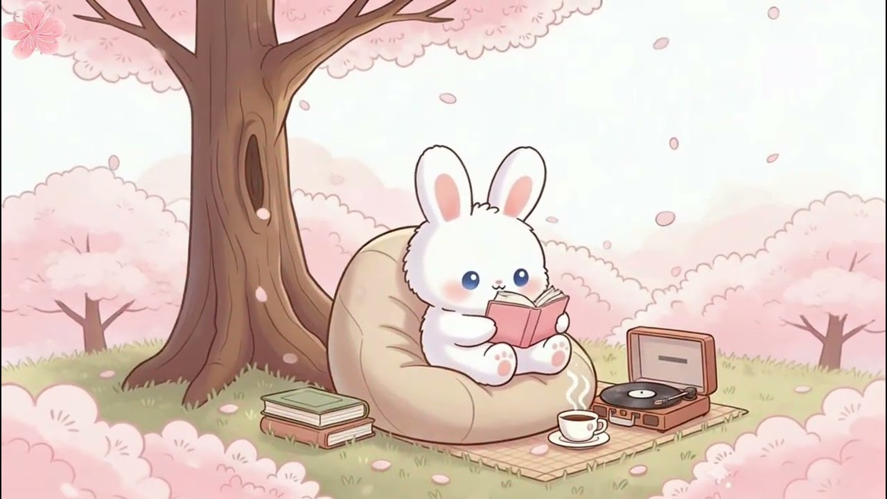 Aesthetic Sakura Spring ☁️ | Calm Lofi Music to Study/Work to