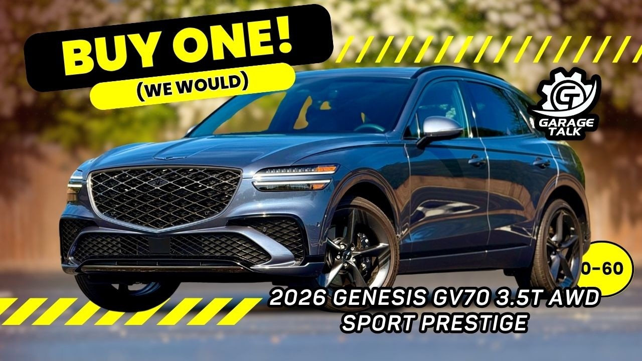 2026 Genesis GV70 3.5T AWD Sport Prestige // The Perfect Luxury SUV for Me, But What About You?