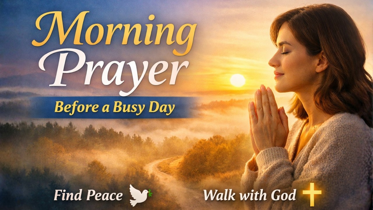 Morning Prayer | Begin a Busy Day with Calm and God’s Guidance