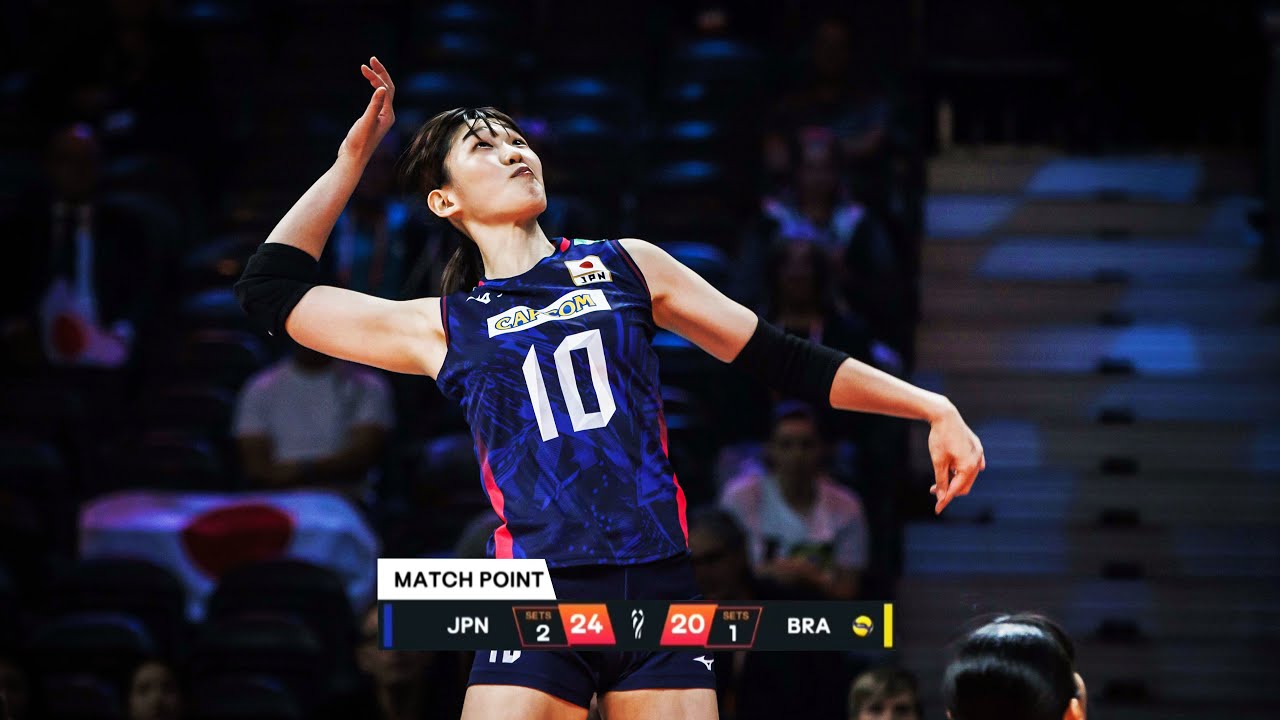 Japan Volleyball Team Beat Brazil in Volleyball World Championship 2022 !!!