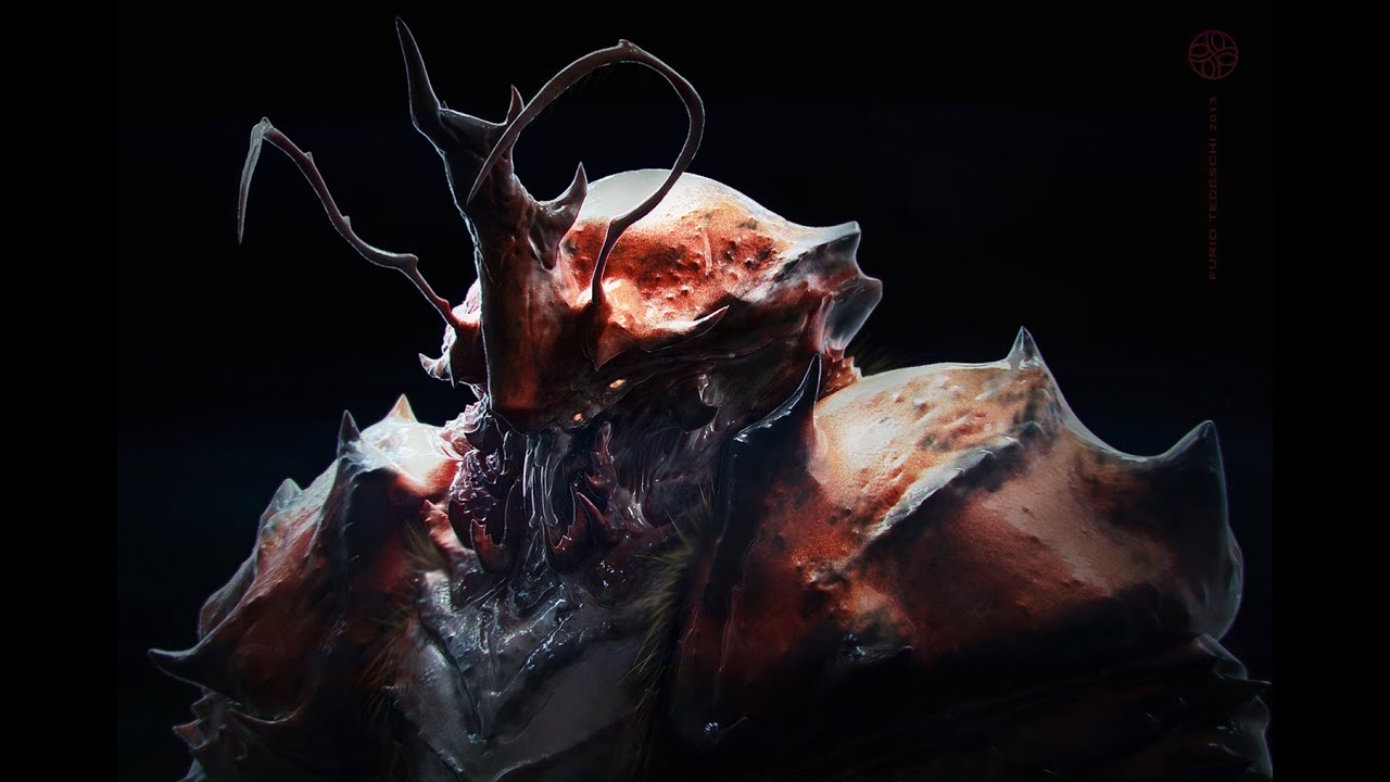 Beetle Lord Zbrush Sculpting Time-Lapse