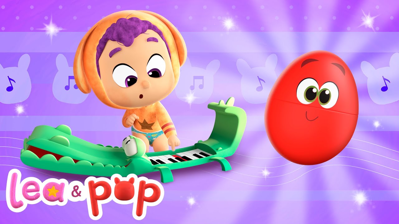 Huevos sorpresa de animales - Pop vídeos educativos