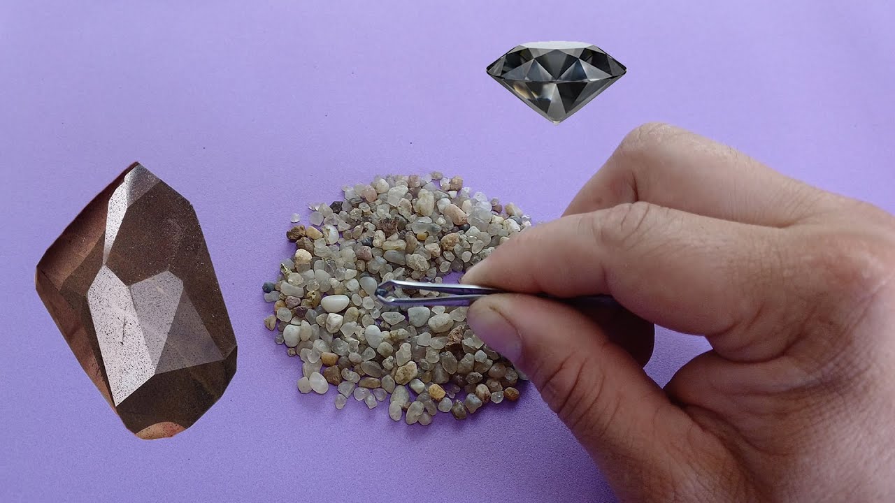 Diamante Preto Carbonado, muitas vezes é Devolvido ao Rio