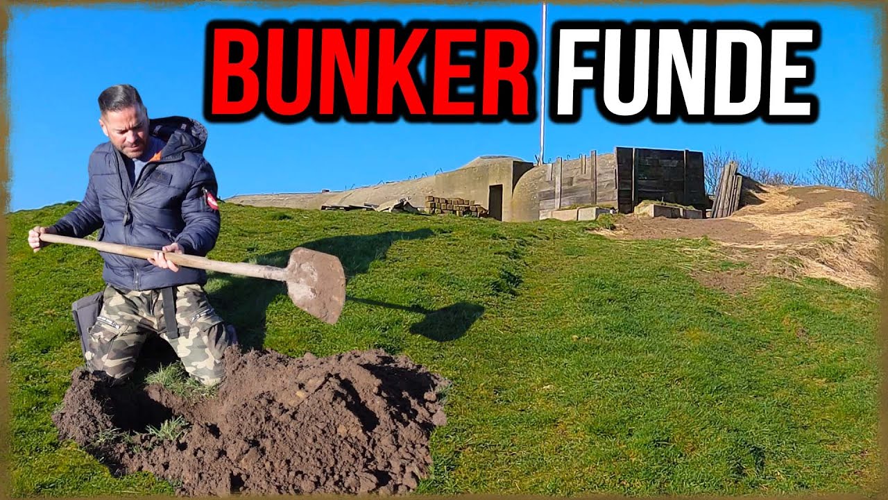 Bunker Schatzsuche - Mit dem Metalldetektor am Bunker der Wehrmacht