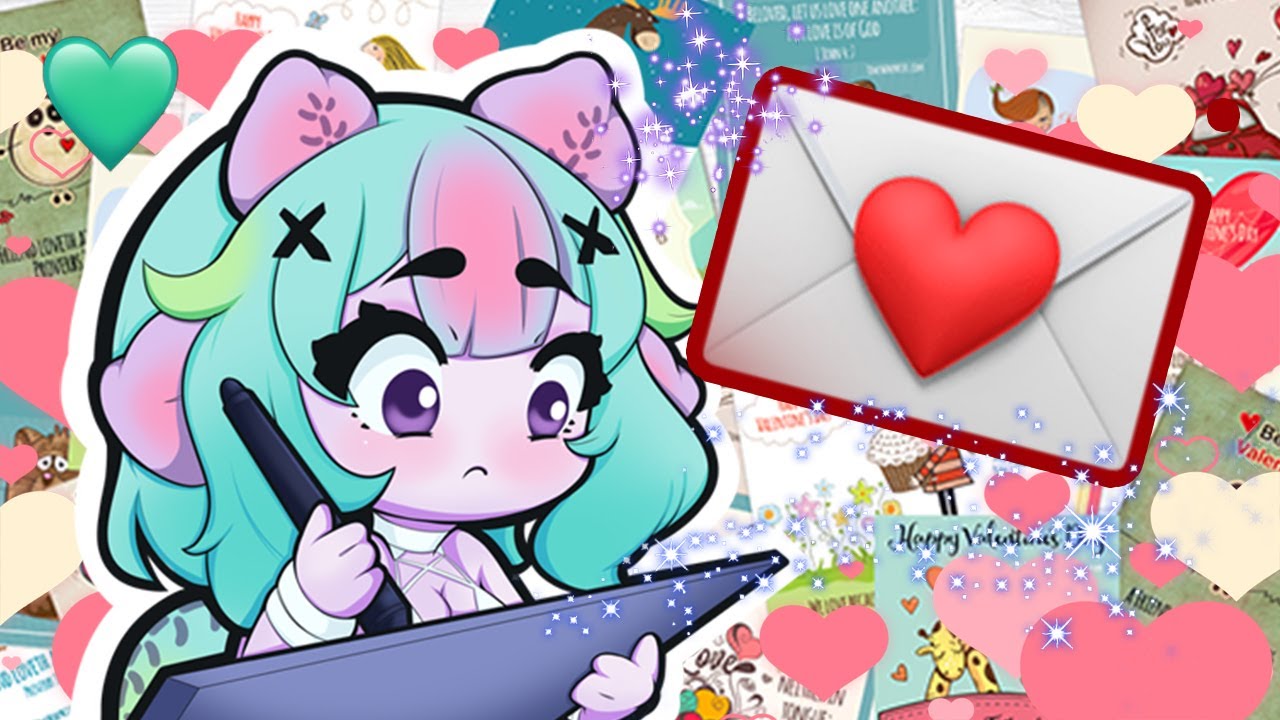 【Art Stream】DRAWING THE SLUGGIES A VALENSLIMES CARD! 💦💕