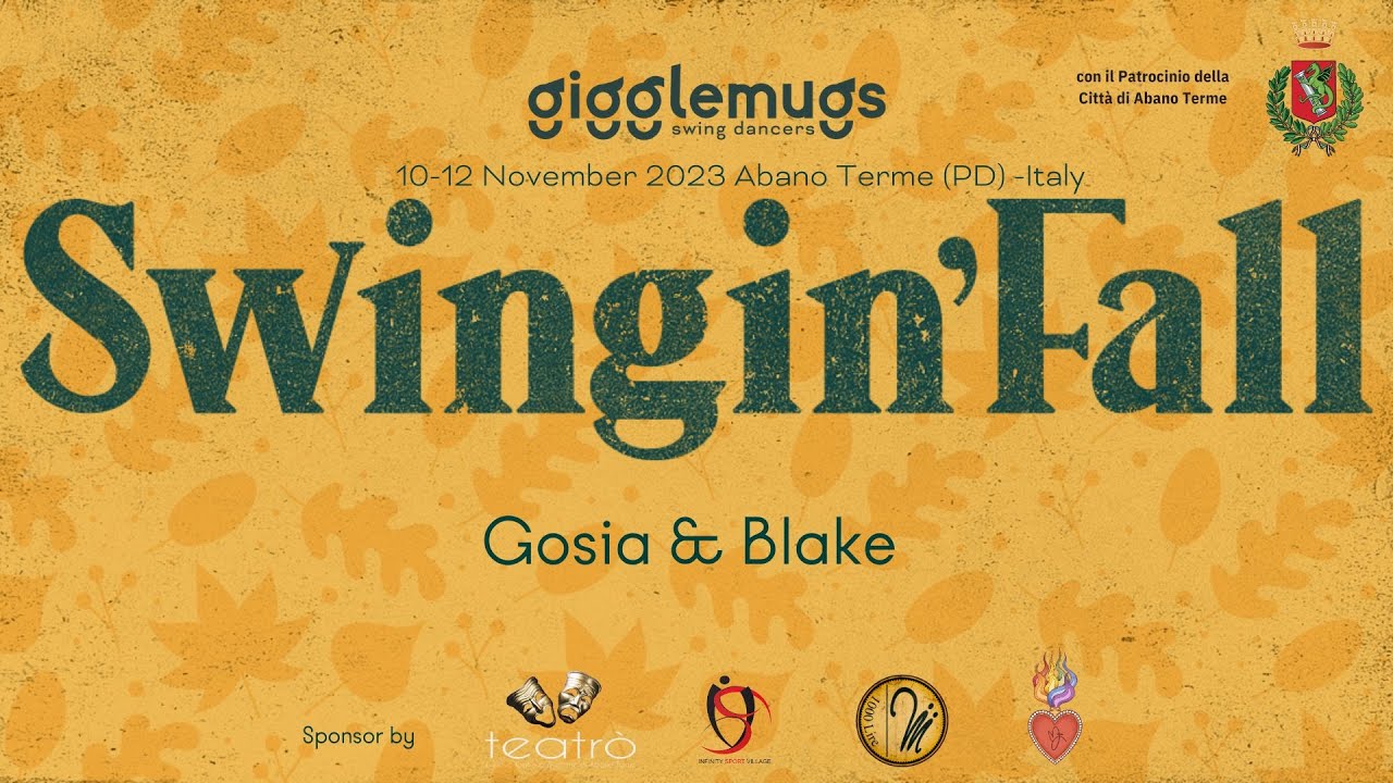 TEACHERS PRESENTATION #4- Swingin' Fall 2023 - Gosia & Blake