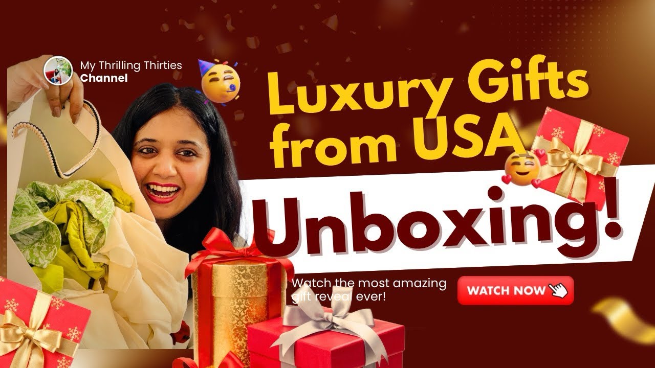 Unboxing Luxury Valentine Gifts from USA😱| Gifts from my Sister😍 Huge Shopping Haul Video #gift  