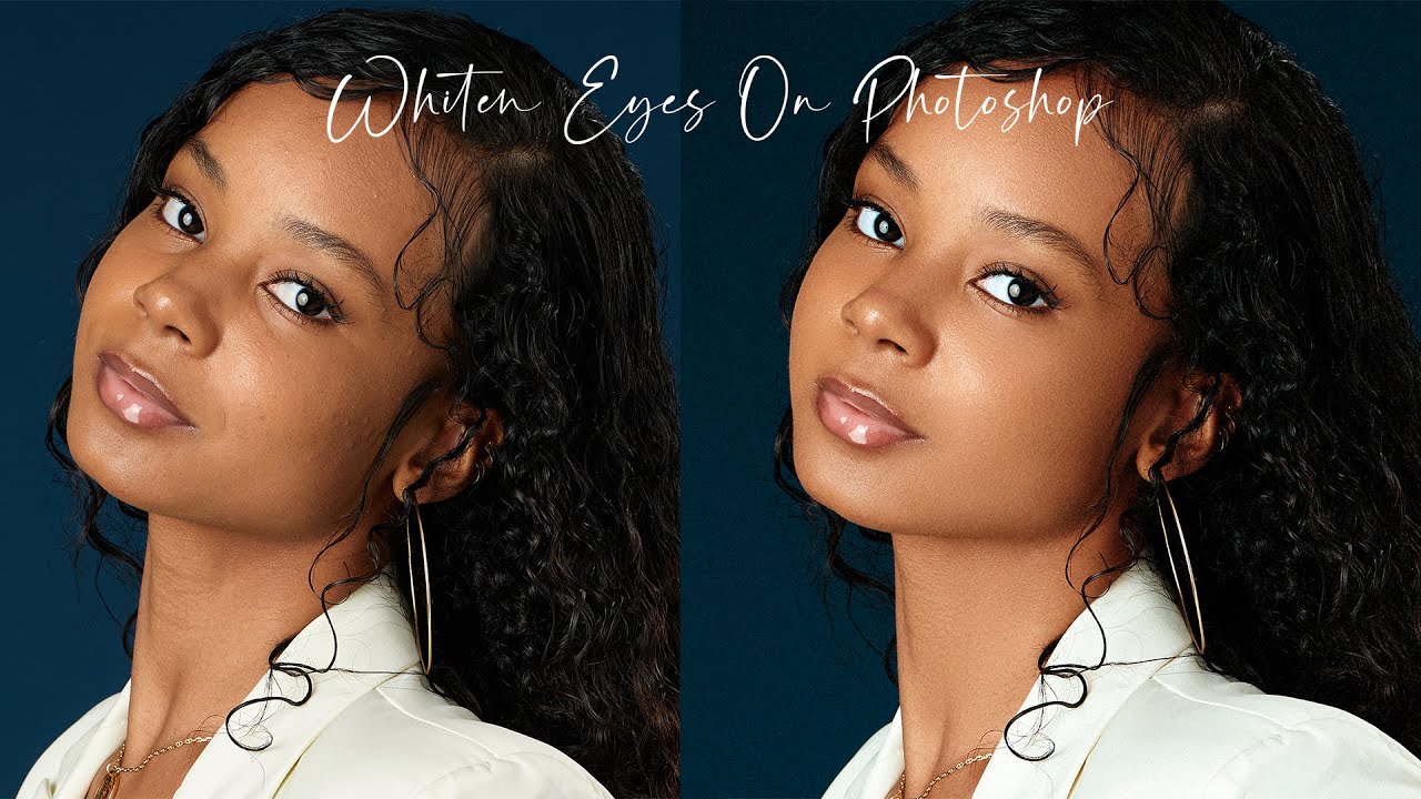 HOW TO WHITEN EYES IN PHOTOSHOP + FREE EYE WHITENING ACTION