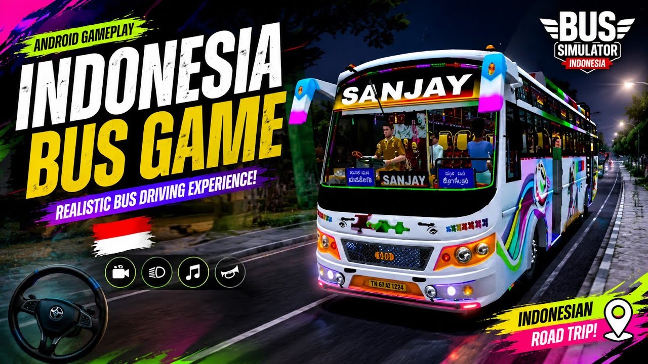 Bus! 🚌 Bus vala game! 🚐 Indian bus stand 🚌 @M.D.GAMING1210