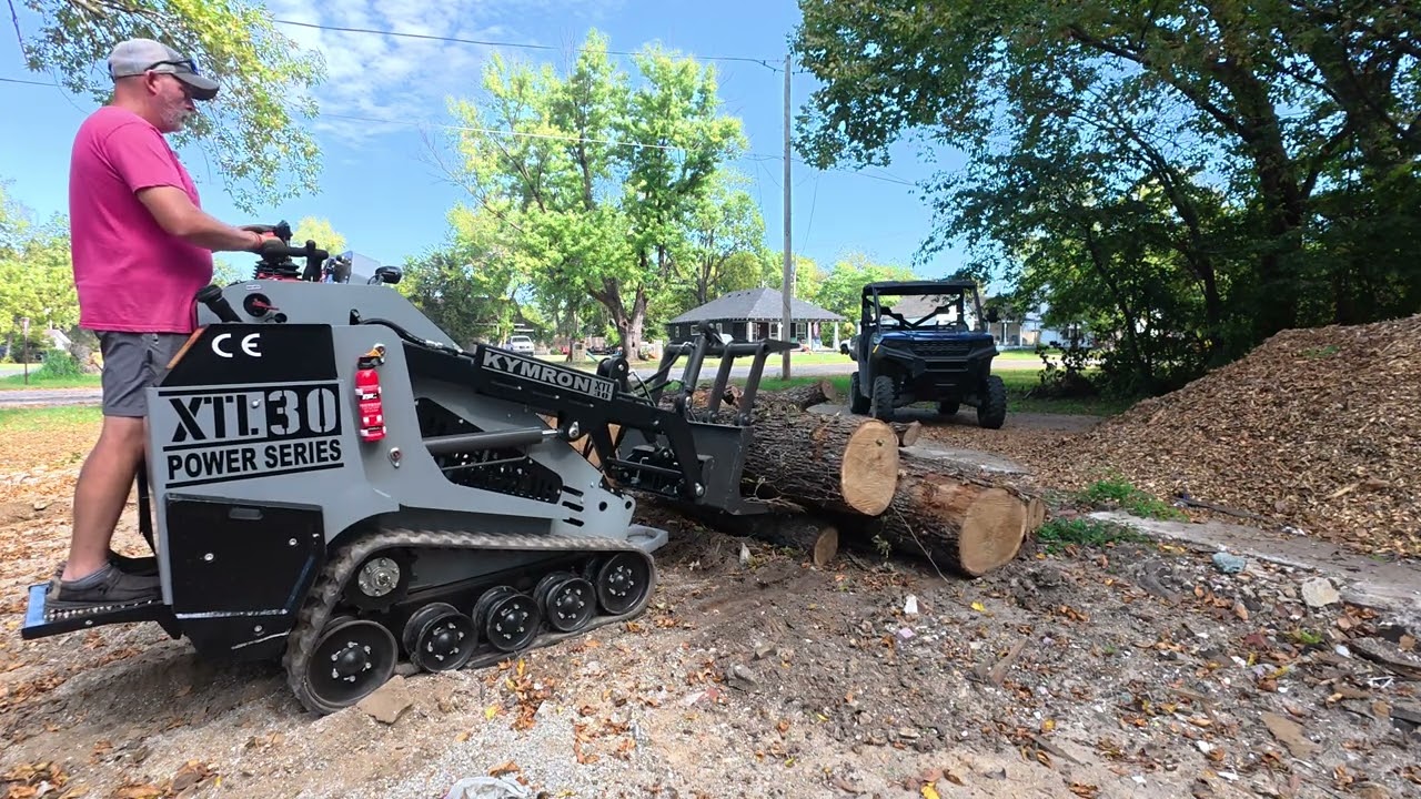 So it begins! I bought a Chinese Mini Skid Steer.
