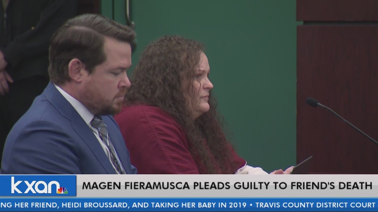 Magen Fieramusca pleads guilty to killing best friend