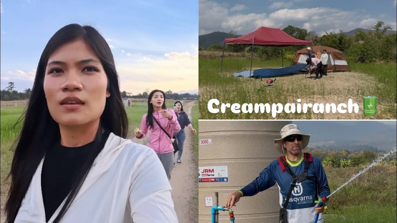 First building￼ started ep1🏕️นาข้าวสู่บ้านสวนนน