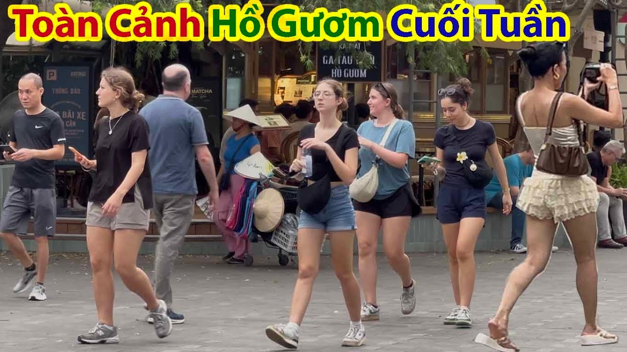 Toàn Cảnh Nhộn Nhịp Sự Kiện Bên Hồ Gươm Cuối Tuần