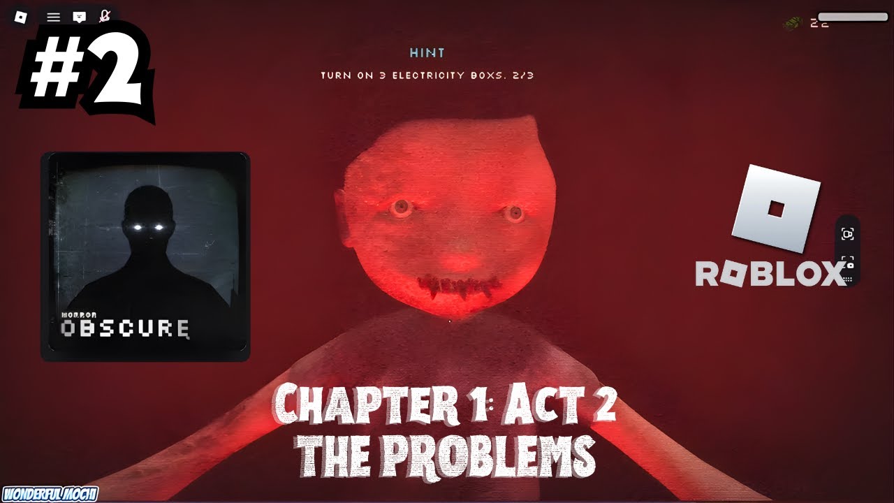 LAGI-LAGI DIKEJAR BOCIL KEMATIAN | OBSCURE CHAPTER 1: ACT 2 | ROBLOX | PART 2