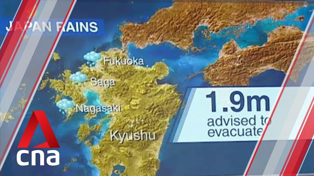 Severe weather triggers evacuation warnings in southern parts of Japan