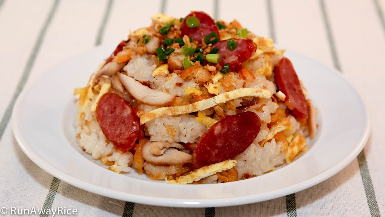 Savory Sticky Rice (Xoi Man)