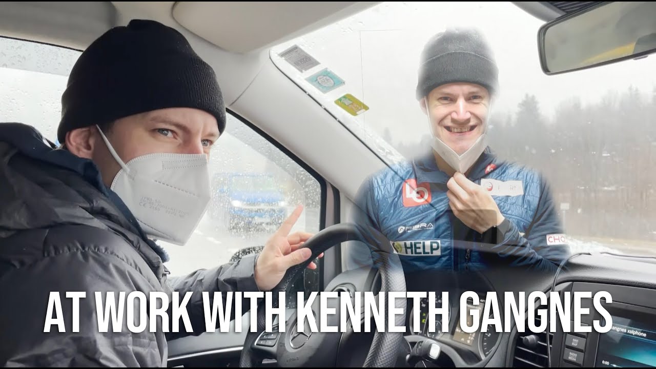 At work with Kenneth Gangnes