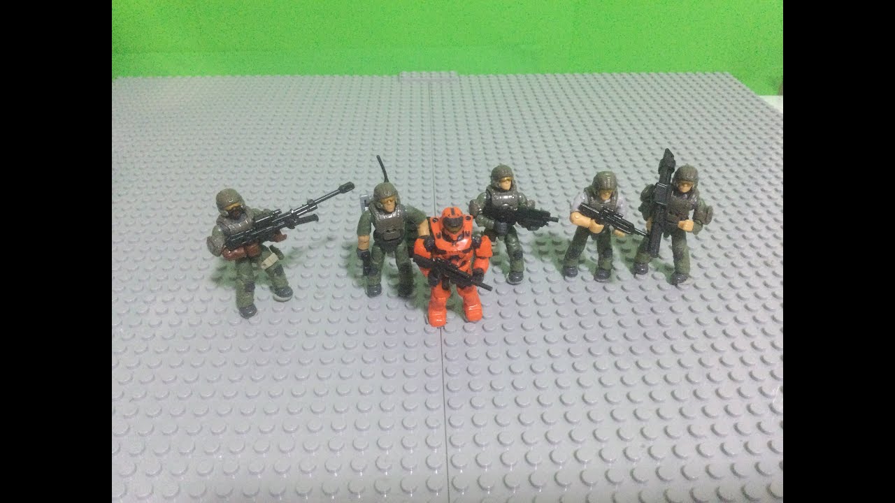 The Halo Marine Platoon Pack New Set Stop Motion