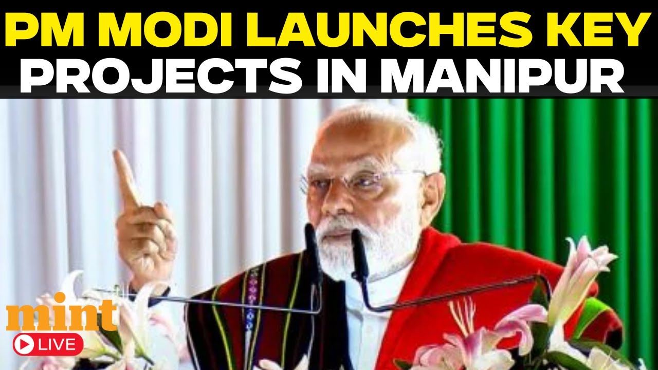 PM Modi LIVE | PM Modi Inaugurates Key Development Projects in Manipur | PM Modi Manipur Visit LIVE