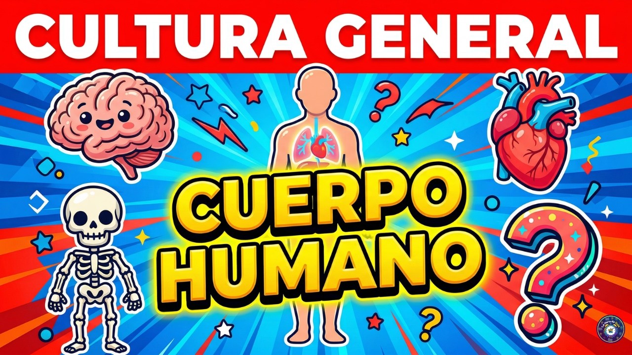¿CUÁNTO SABES del CUERPO HUMANO? 🧠 50 PREGUNTAS que CASI NADIE ACIERTA 🤯