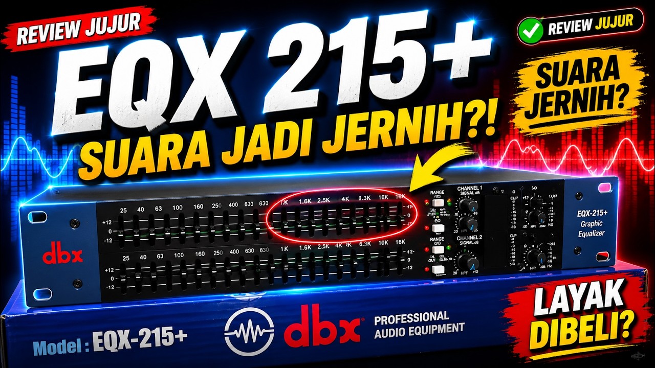 Review equlizer eqx 215 +