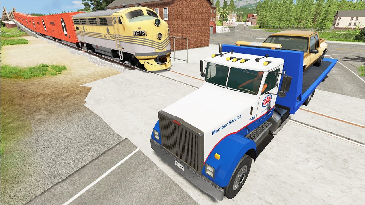 Cars Vs Rail #13 – Beamng.Drive | Dancing Cars
