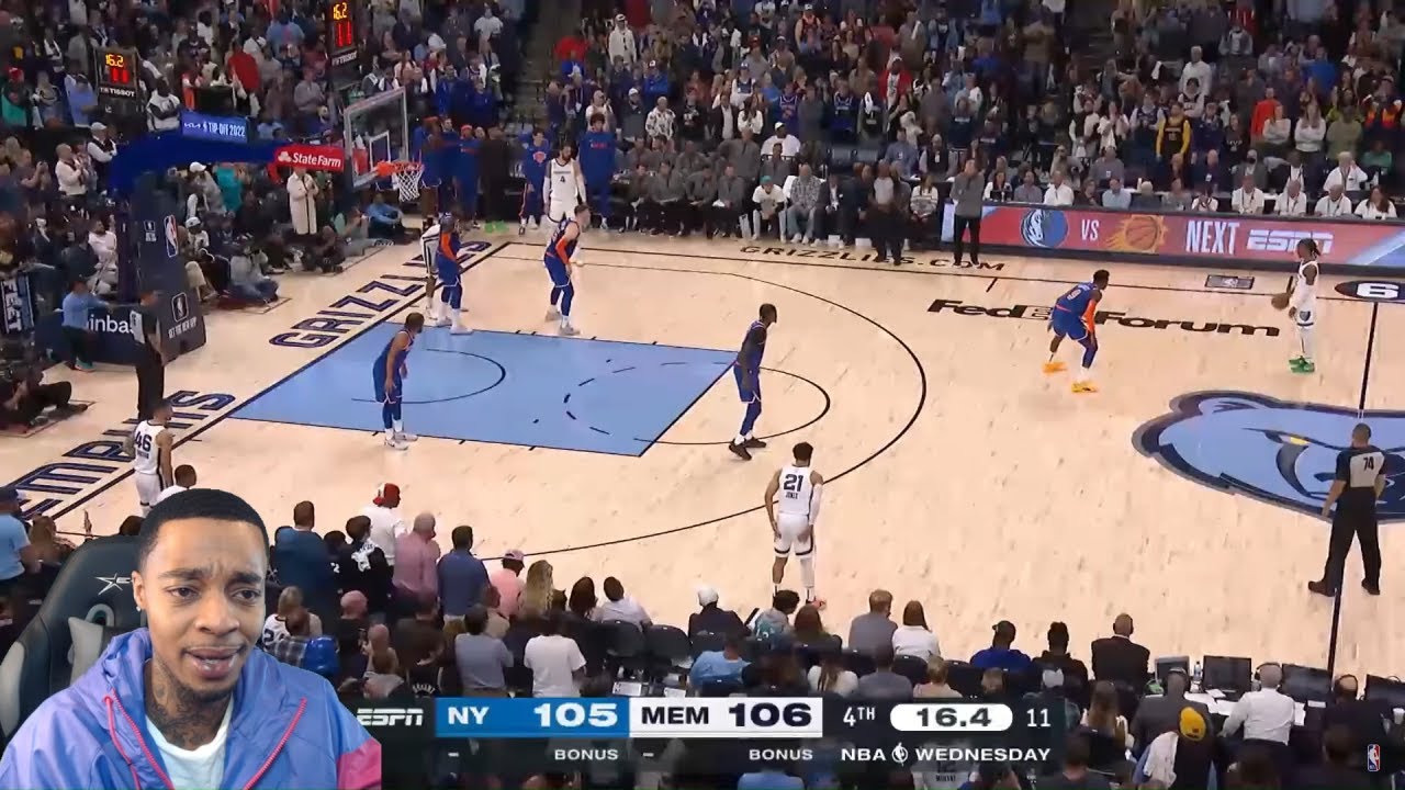 FlightReacts To KNICKS at GRIZZLIES | NBA FULL GAME HIGHLIGHTS | October 19, 2022!