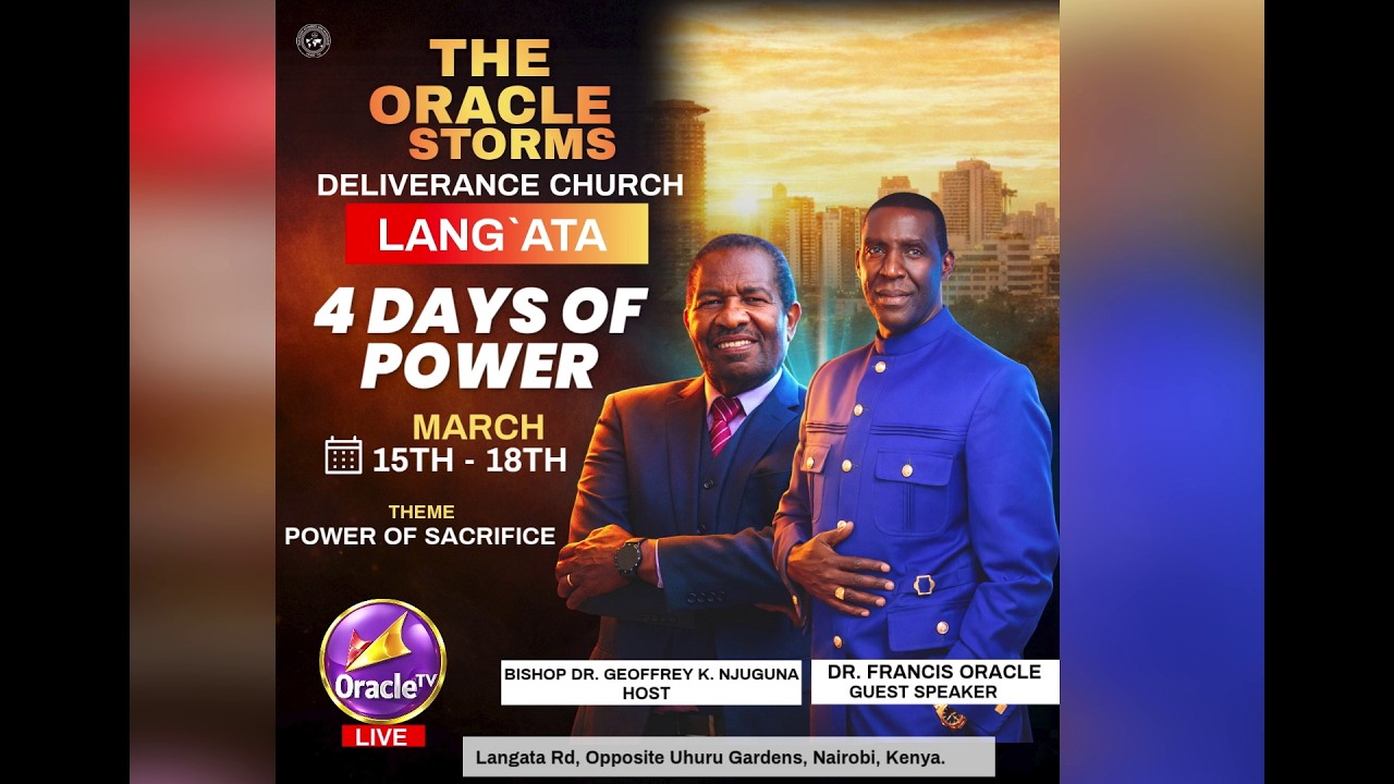 THE ORACLE STORMS LANG'ATA || 4 DAYS OF POWER || DAY 1
