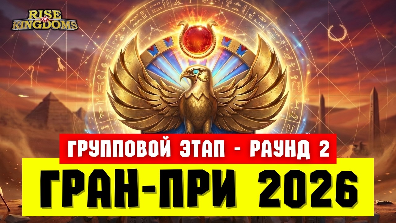 Гран - При 2026 / Групповой этап - раунд 2 [ Rise of Kingdoms ]