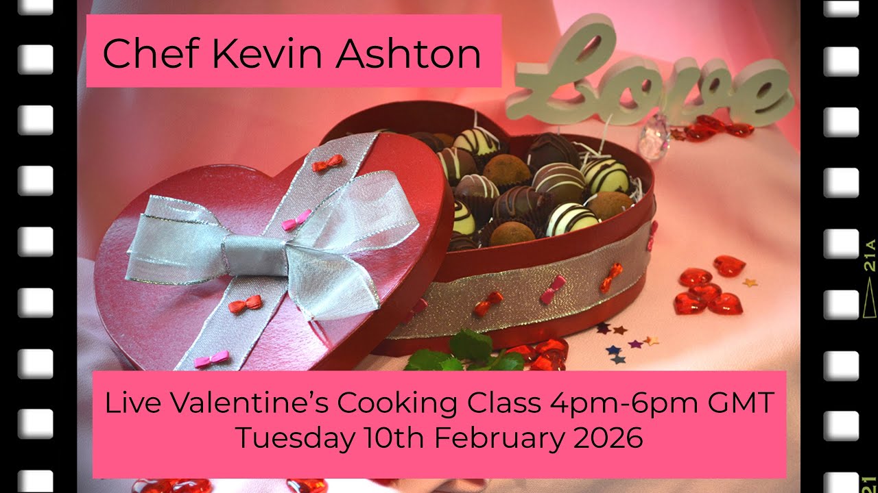 Live Valentine's Cooking Class with Chef Kevin Ashton
