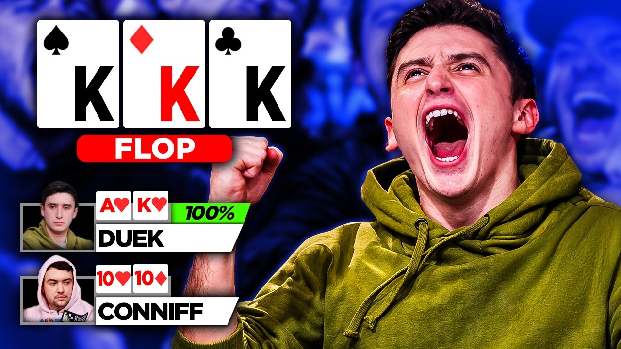 The Most Ridiculous Flops In Poker History!
