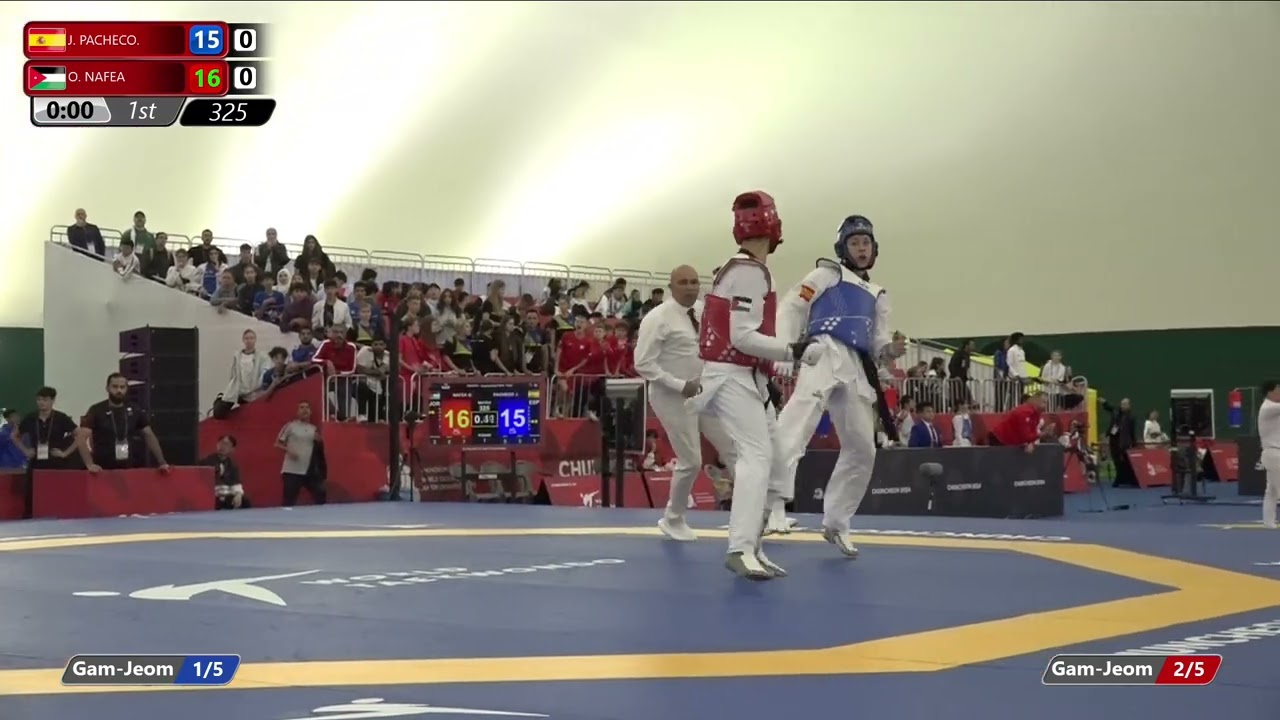 325 Quarterfinals Men  78kg ESP J  PACHECO  JOR O  NAFEA