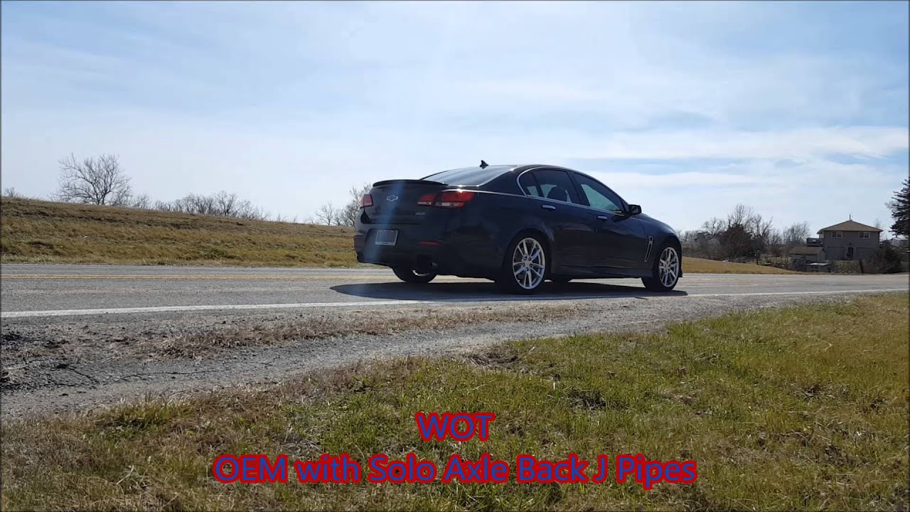 Chevy SS with ARH Long Tube headers and X pipe