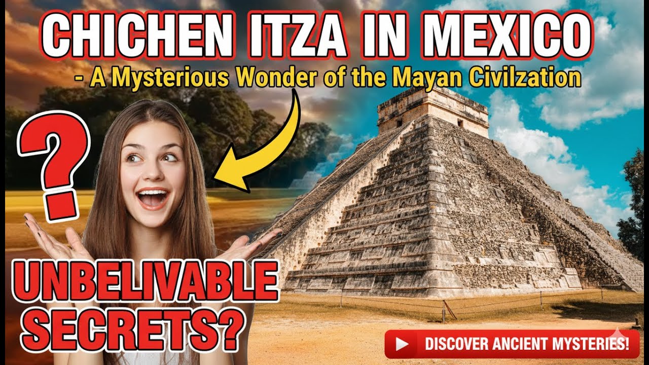 Chichen Itza: माया सभ्यता का रहस्यमयी चमत्कार #ChichenItza #MayaCivilization #mystery