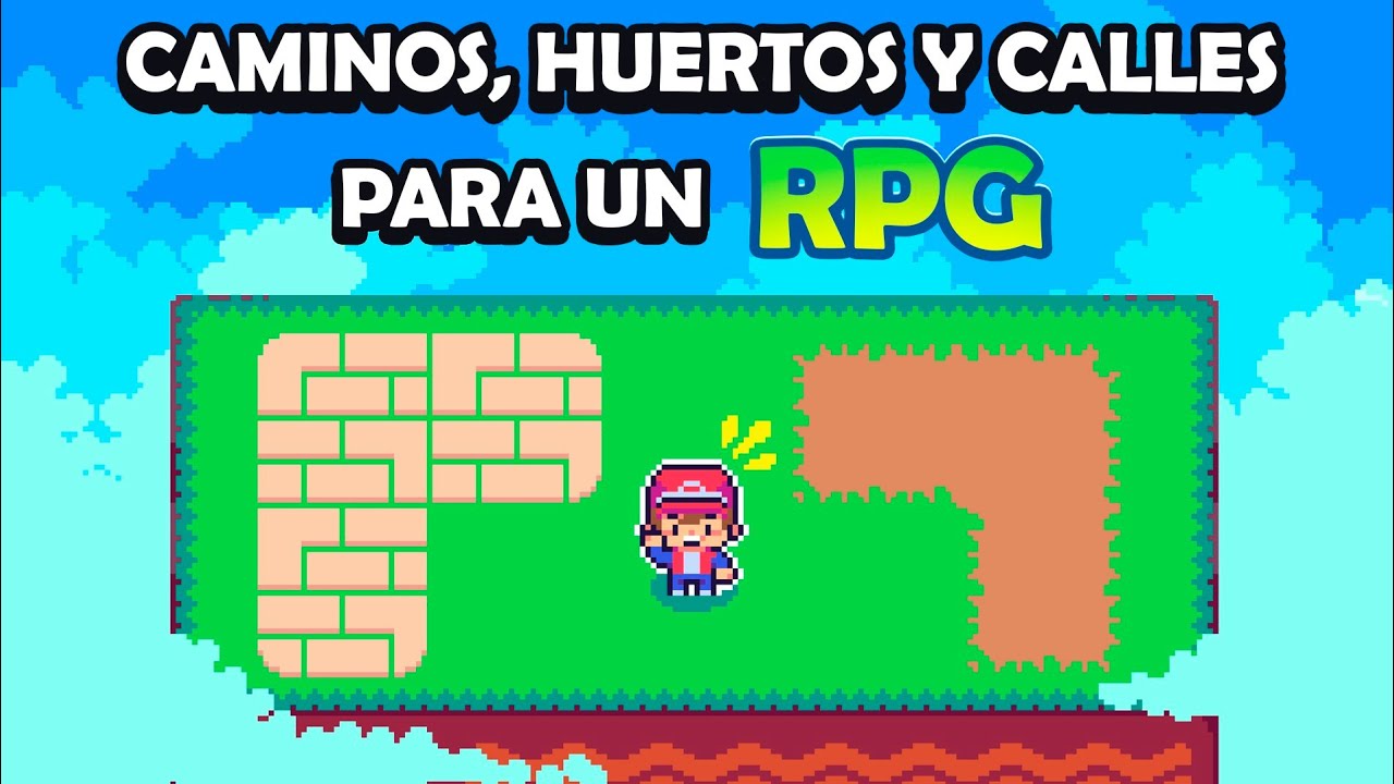 🛣️Cómo hacer Tilesets pixel art - Senderos Top Down 🛣️