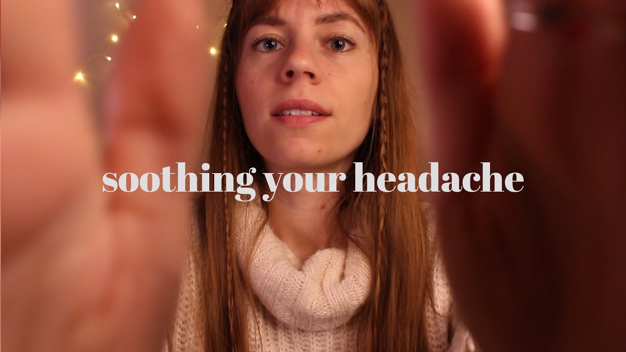 ASMR REIKI for healing headaches | plucking, soothing hand movements, energy healing, soft spoken