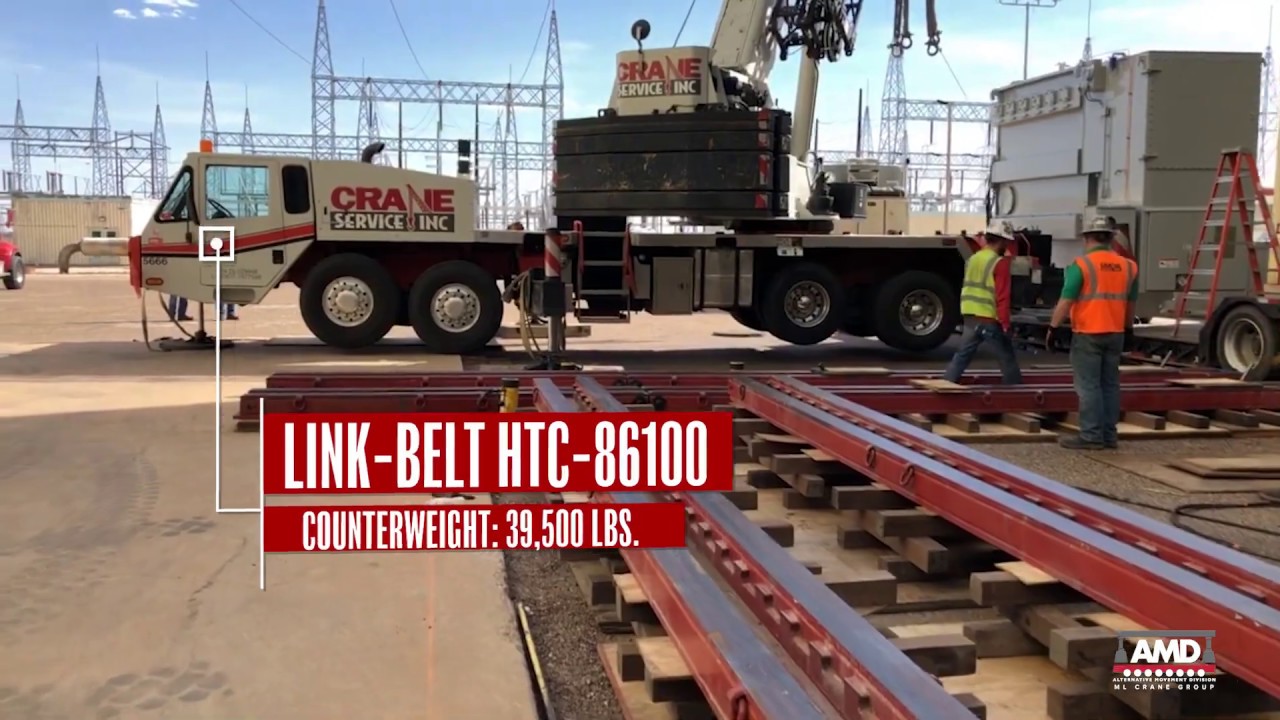 Crane Service & AMD Transformer Slide with 400 & 500 ton Slide Systems