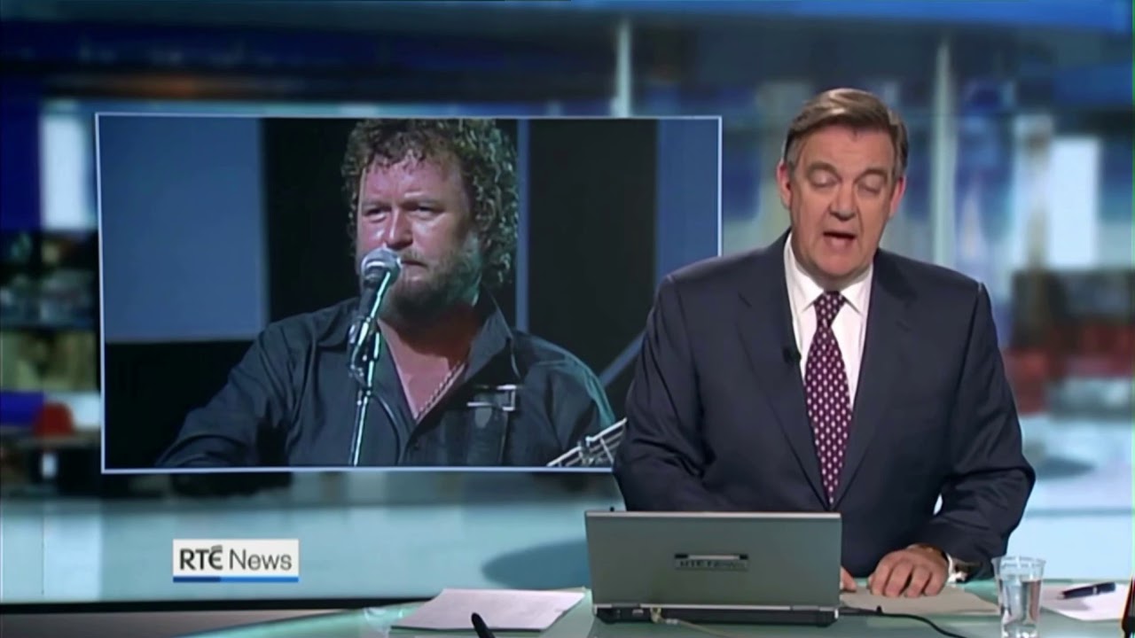 Jim McCann's death reported on RTÉ News (5th March 2015)