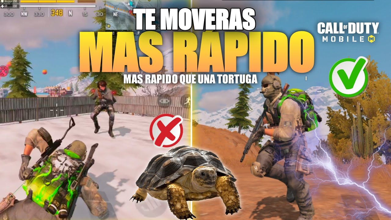 COMO MOVERTE MAS RAPIDO DE LO NORMAL | CALL OF DUTY MOBILE | Trucos y Consejos BR
