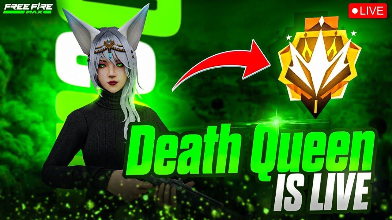FREE FIRE LIVE WITH DEATHQUEEN💗FF LIVE🔥😎FREE FIRE LIVE #fflive #freefire #classyff #shortslive