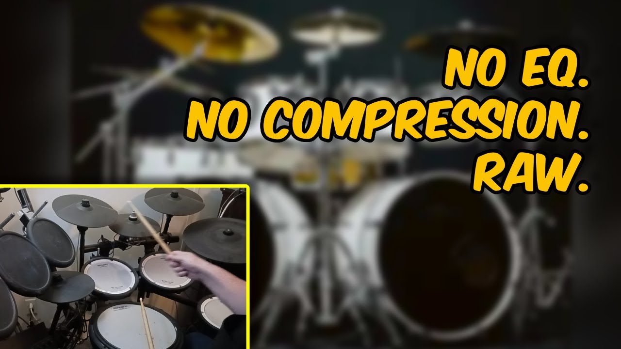 Can YOU Mix RAW Drums? Hertz Drums Metal Unlimited